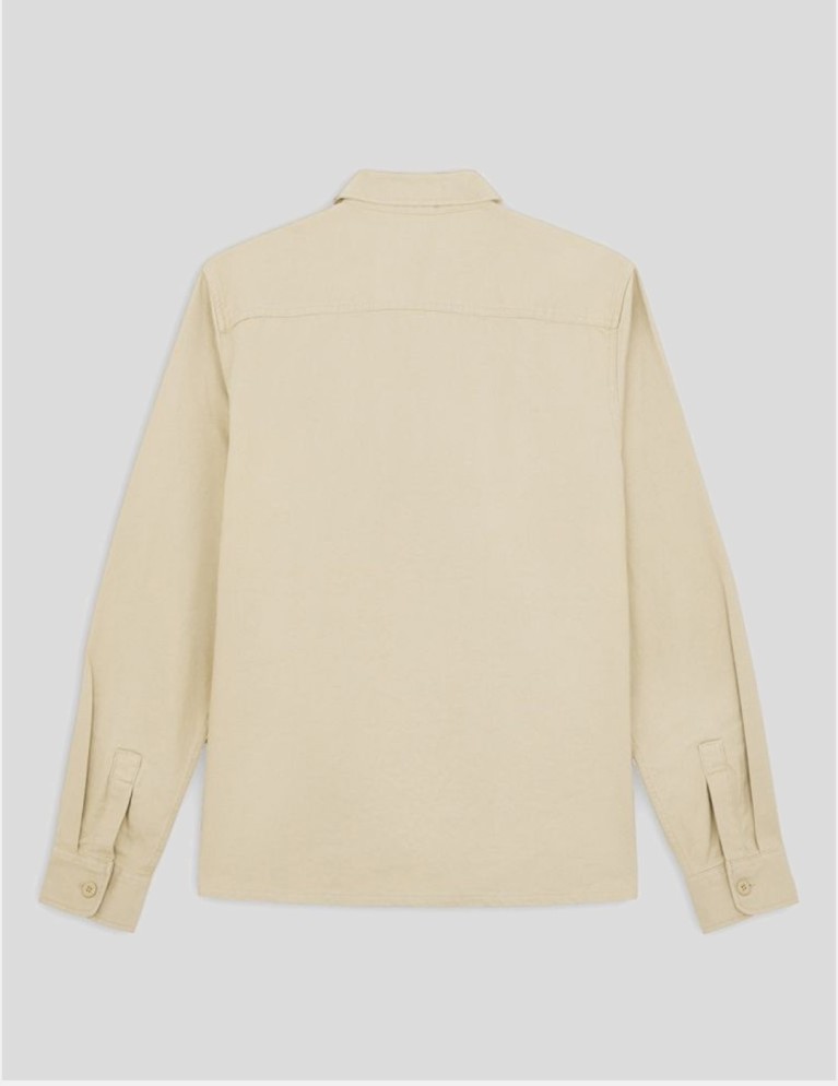 Camisa DICKIES florala ls shirt sandstone